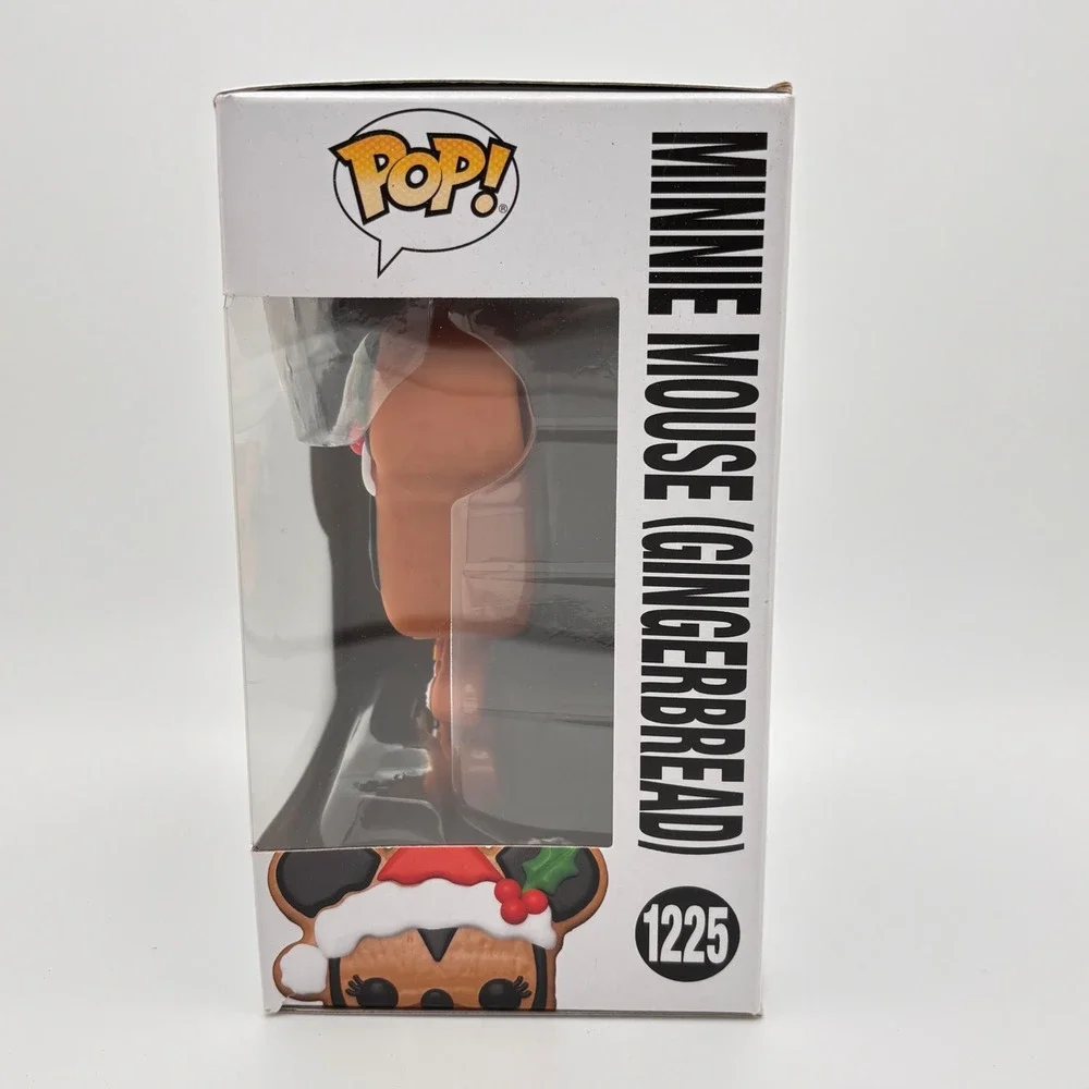 Funko Pop‎ Disney Minnie Mouse Gingerbread 1225 Holiday Vinyl Figure New